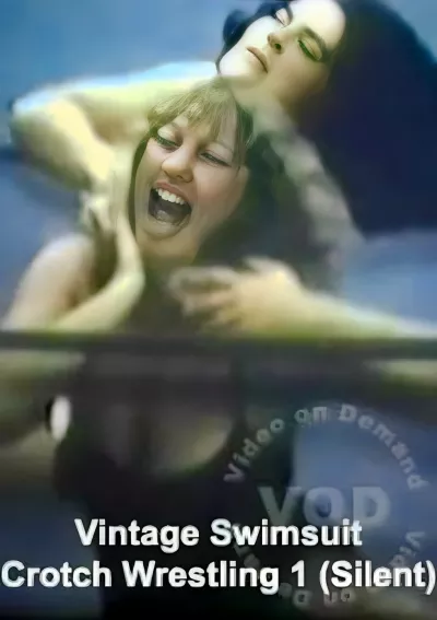 Vintage Swimsuit Crotch Wrestling 1 (Silent)
